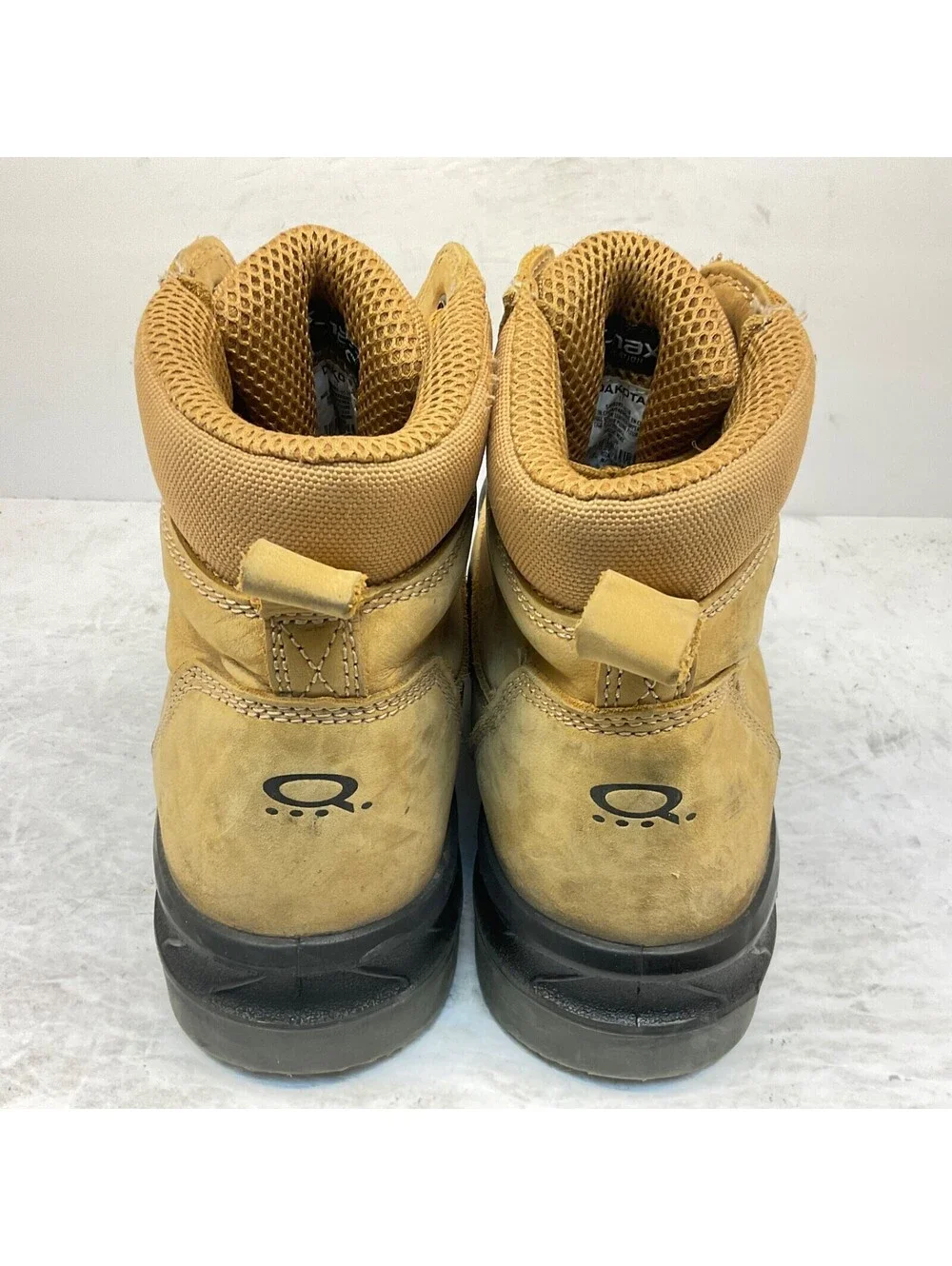 Dakota Men's 6'' 6518 Steel Toe Steel Plate Safety Work Boots Tan Size 11M